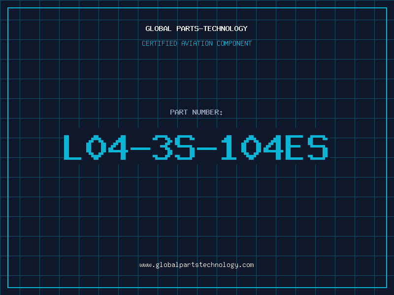 Aviation Part L04-3S-104ES