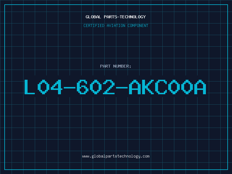 Aviation Part L04-602-AKC00A