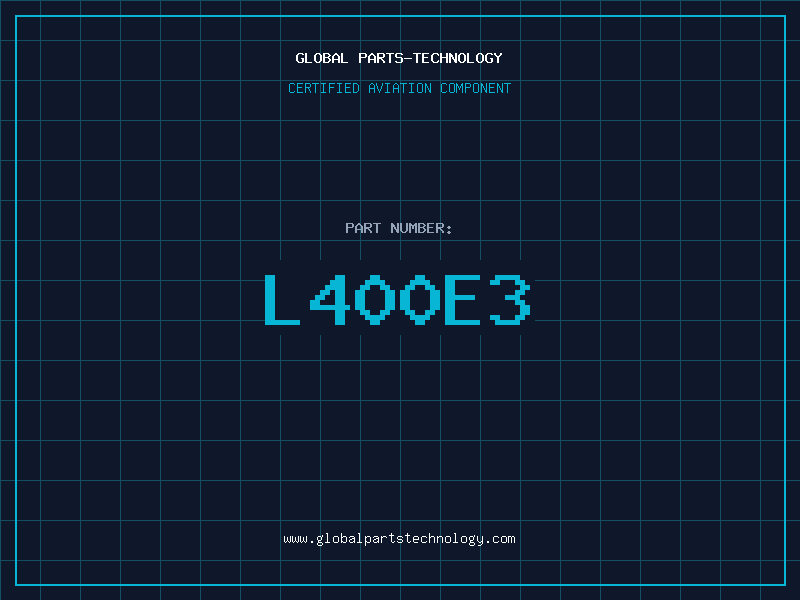 Aviation Part L400E3