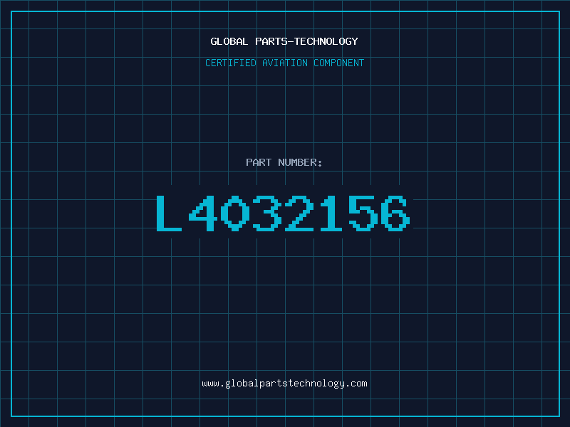 Aviation Part L4032156