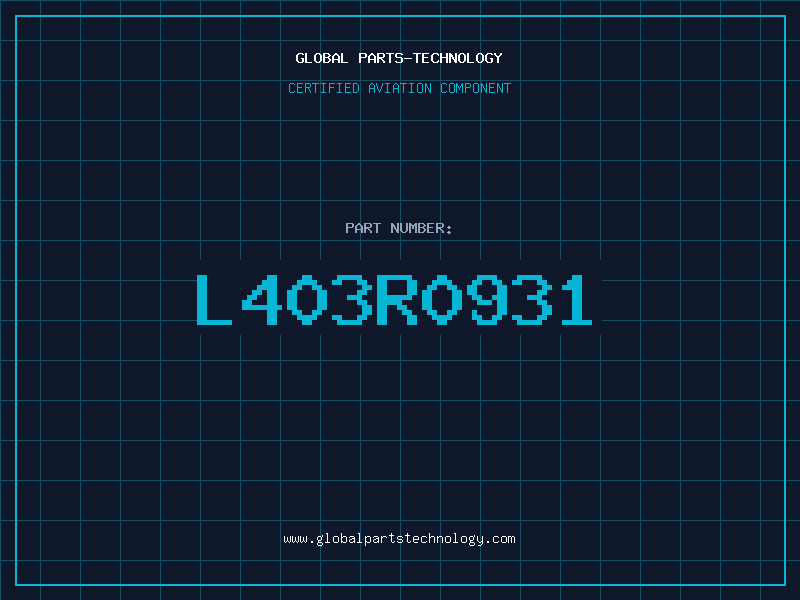 Aviation Part L403R0931