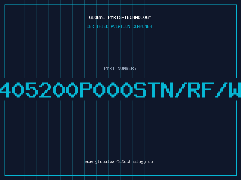 Aviation Part L405200P000STN/RF/WT