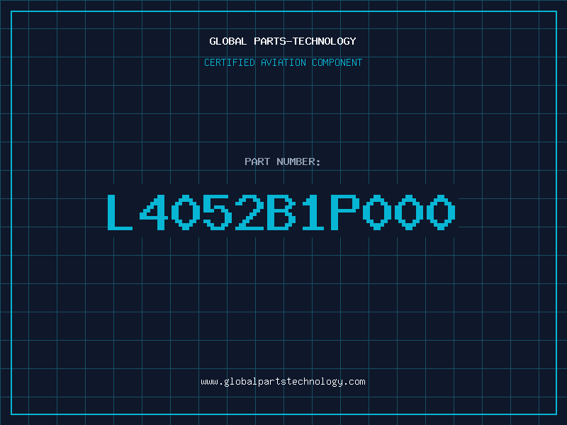 Aviation Part L4052B1P000