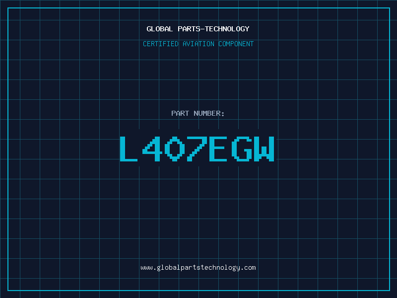 Aviation Part L407EGW