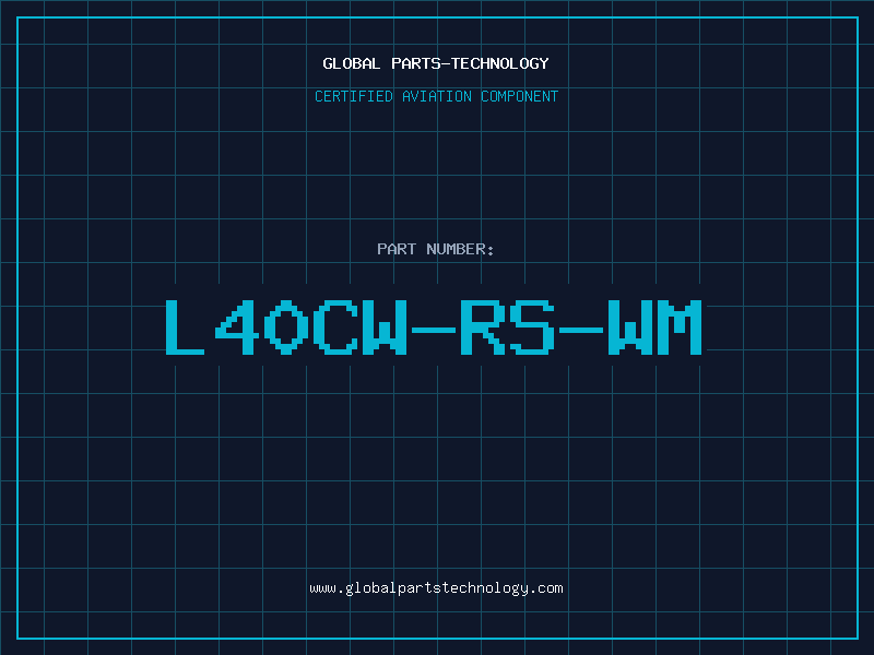 Aviation Part L40CW-RS-WM