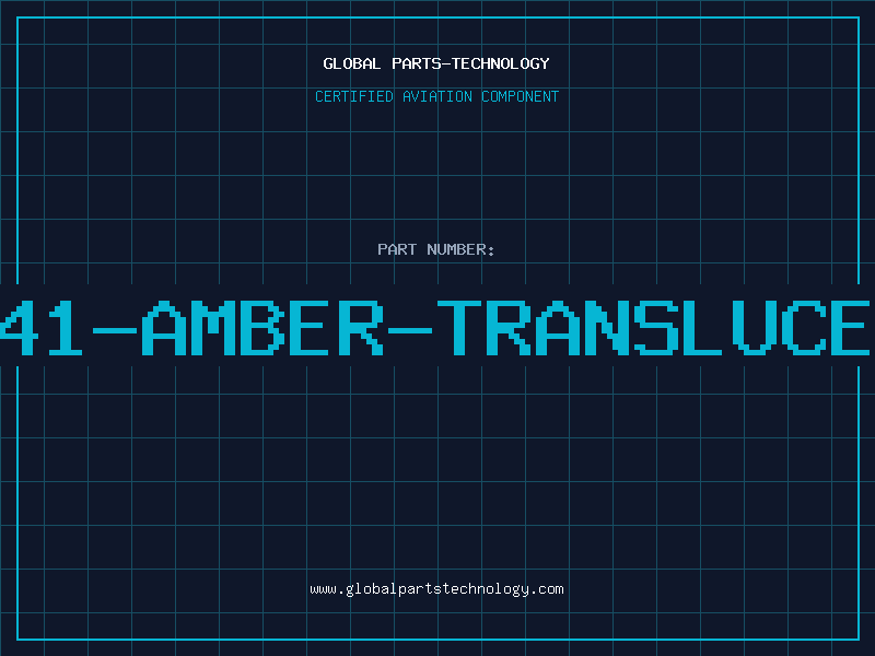 Aviation Part L41-AMBER-TRANSLUCEN
