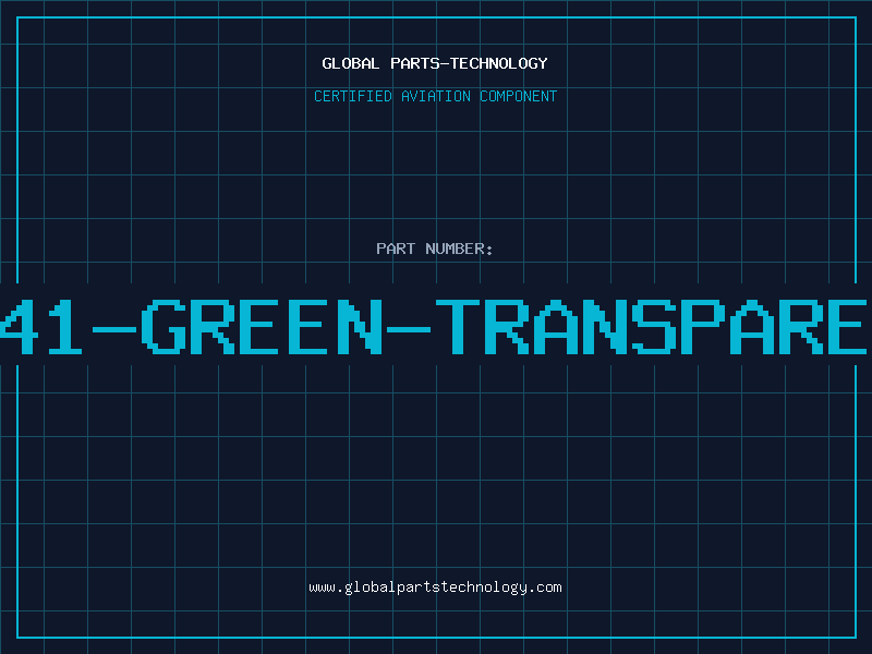 Aviation Part L41-GREEN-TRANSPAREN