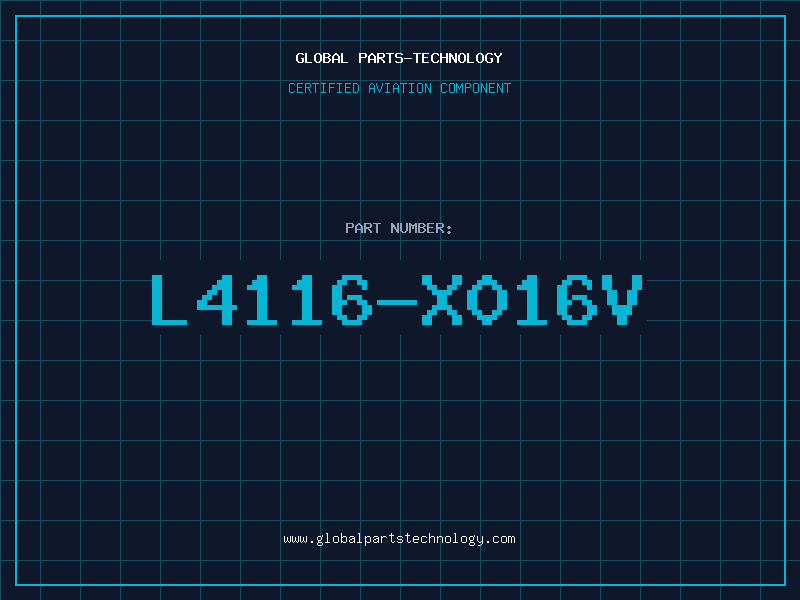 Aviation Part L4116-X016V