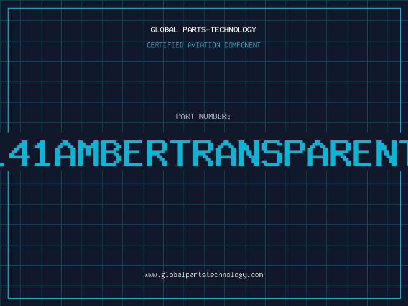 Aviation Part L41AMBERTRANSPARENT