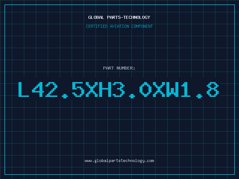 Aviation Part L42.5XH3.0XW1.8