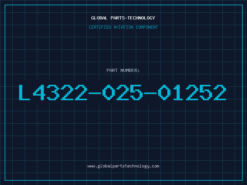 Aviation Part L4322-025-01252