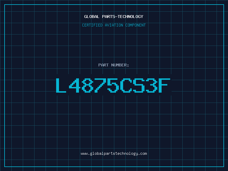 Aviation Part L4875CS3F