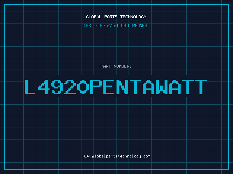 Aviation Part L4920PENTAWATT