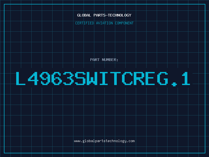 Aviation Part L4963switcreg.1