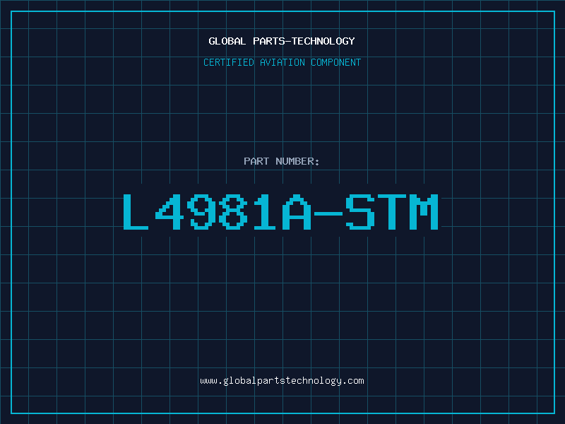 Aviation Part L4981A/STM