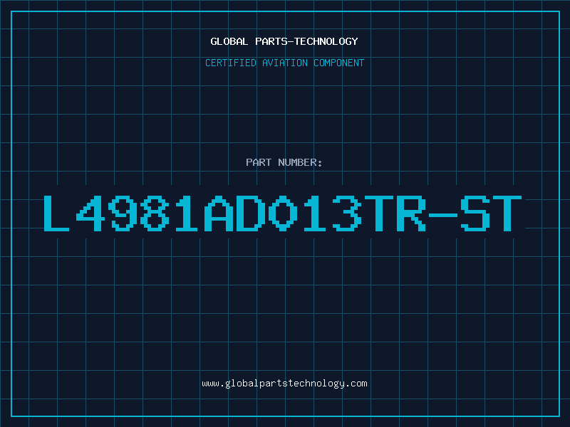 Aviation Part L4981AD013TR-ST