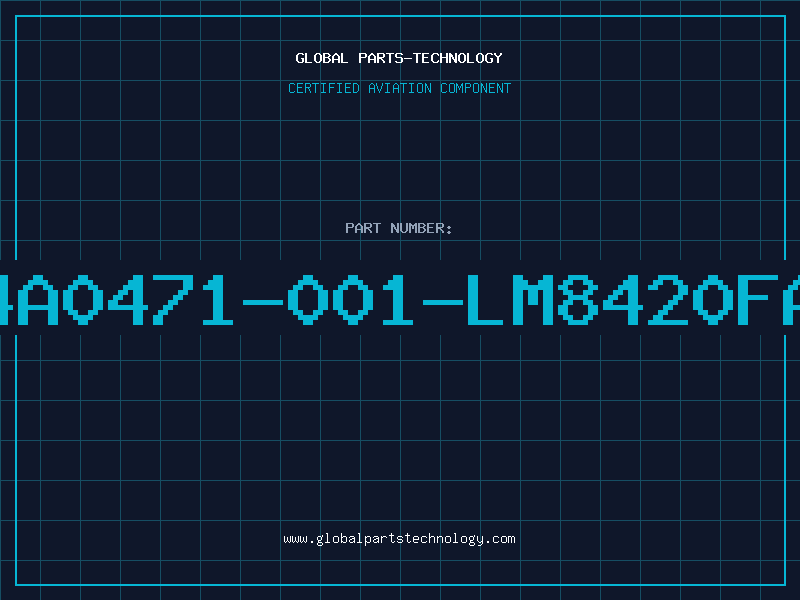 Aviation Part L4A0471-001-LM8420FAA