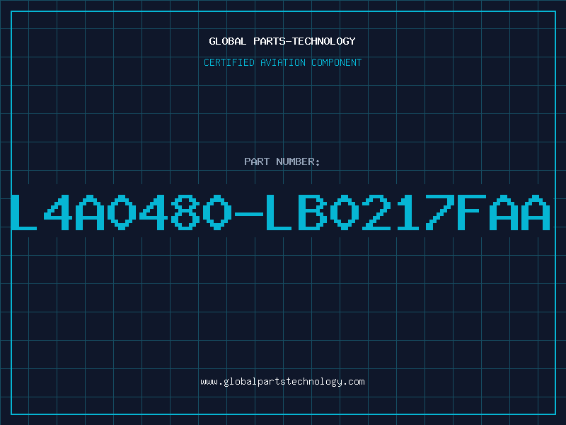 Aviation Part L4A0480-LB0217FAA