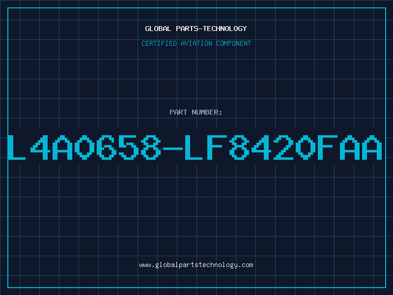 Aviation Part L4A0658-LF8420FAA