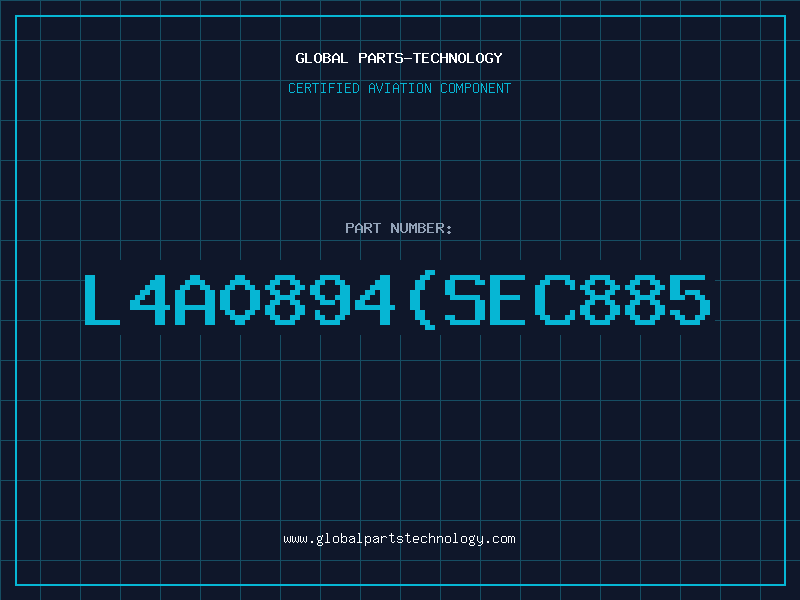Aviation Part L4A0894(SEC885
