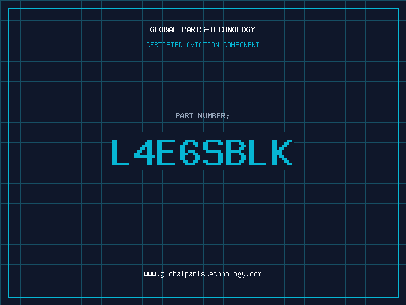 Aviation Part L4E6SBLK