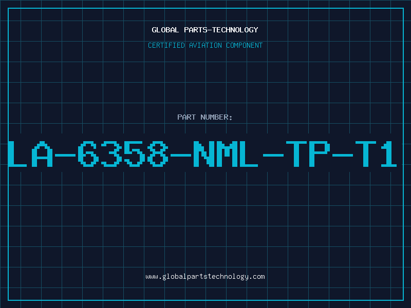 Aviation Part LA-6358-NML-TP-T1
