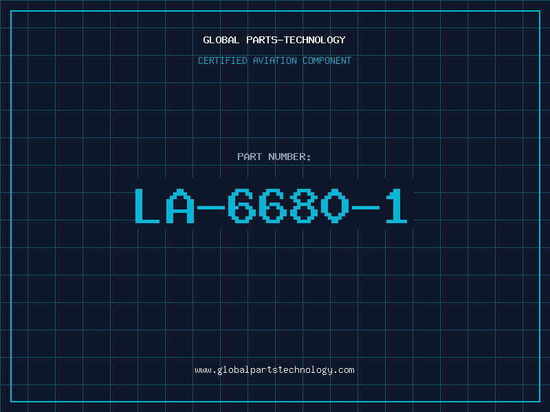 Aviation Part LA-6680-1
