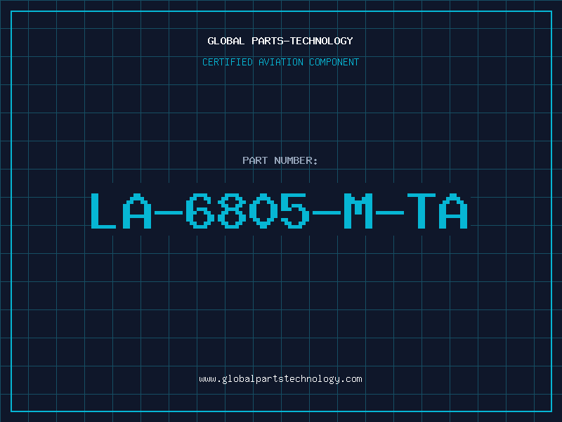 Aviation Part LA-6805-M-TA