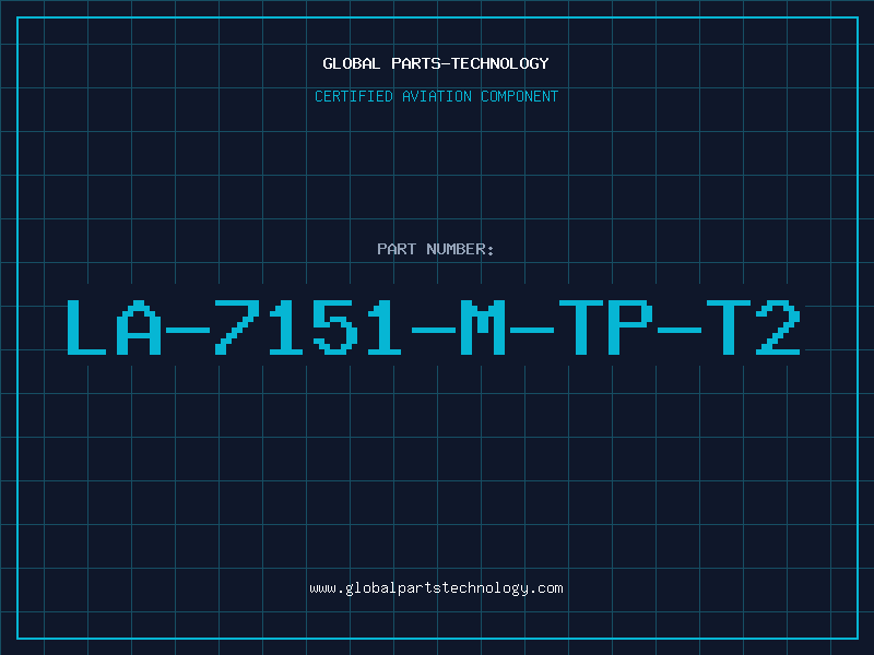 Aviation Part LA-7151-M-TP-T2