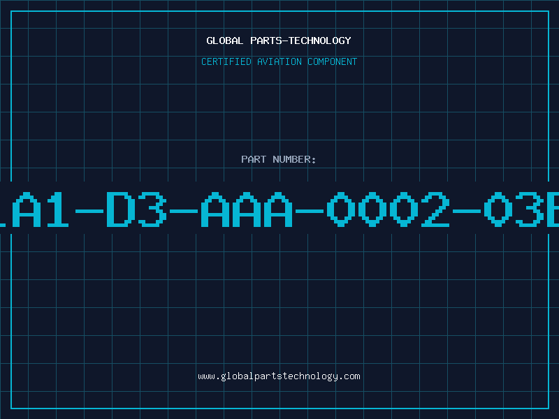 Aviation Part LA1-D3-AAA-0002-03B