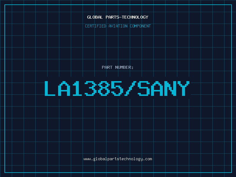 Aviation Part LA1385/SANY