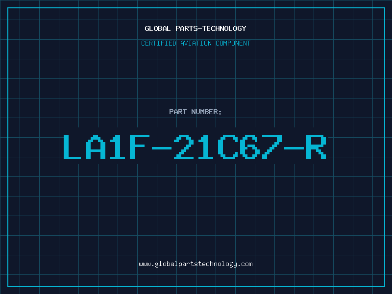 Aviation Part LA1F-21C67-R
