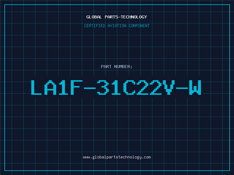 Aviation Part LA1F-31C22V-W
