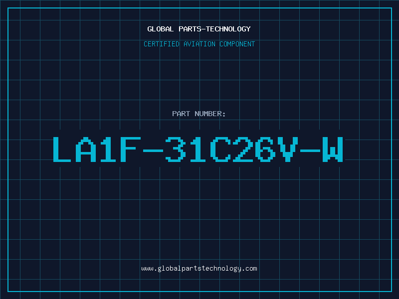 Aviation Part LA1F-31C26V-W