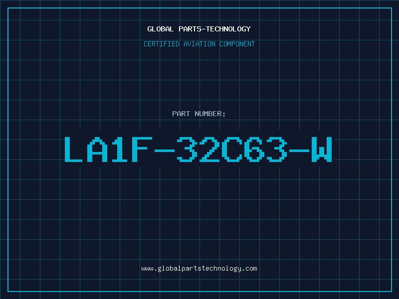 Aviation Part LA1F-32C63-W
