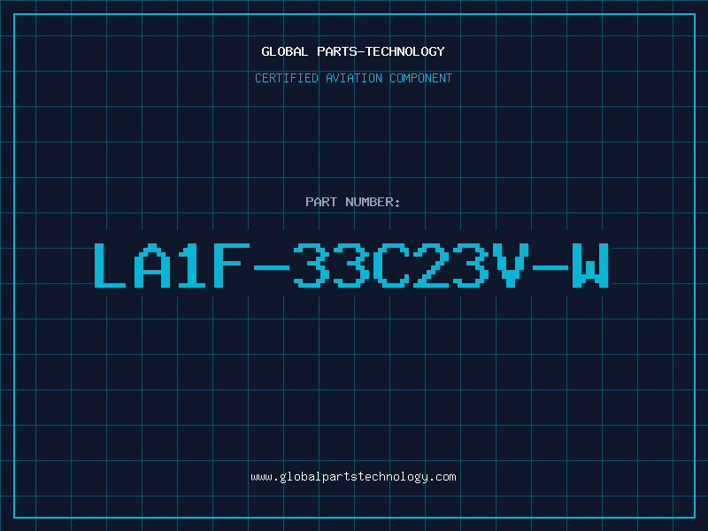 Aviation Part LA1F-33C23V-W