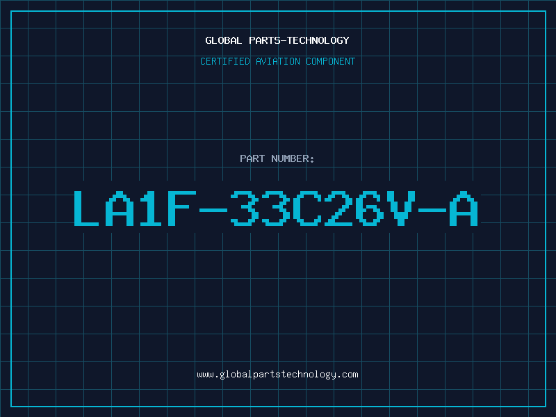 Aviation Part LA1F-33C26V-A