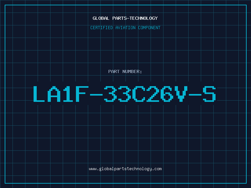 Aviation Part LA1F-33C26V-S