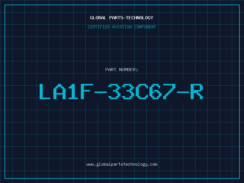 Aviation Part LA1F-33C67-R
