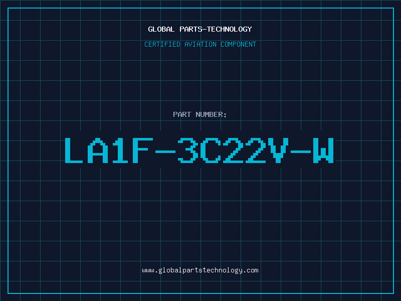 Aviation Part LA1F-3C22V-W