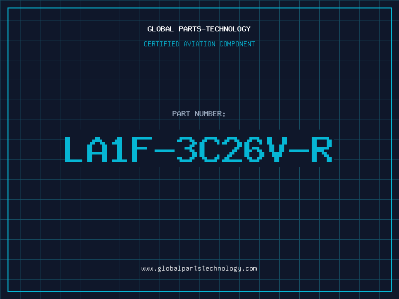 Aviation Part LA1F-3C26V-R