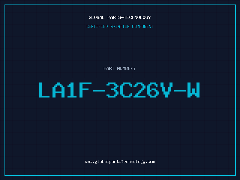 Aviation Part LA1F-3C26V-W