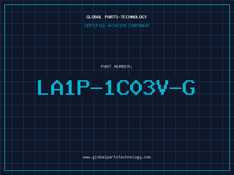 Aviation Part LA1P-1C03V-G