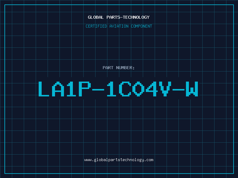 Aviation Part LA1P-1C04V-W