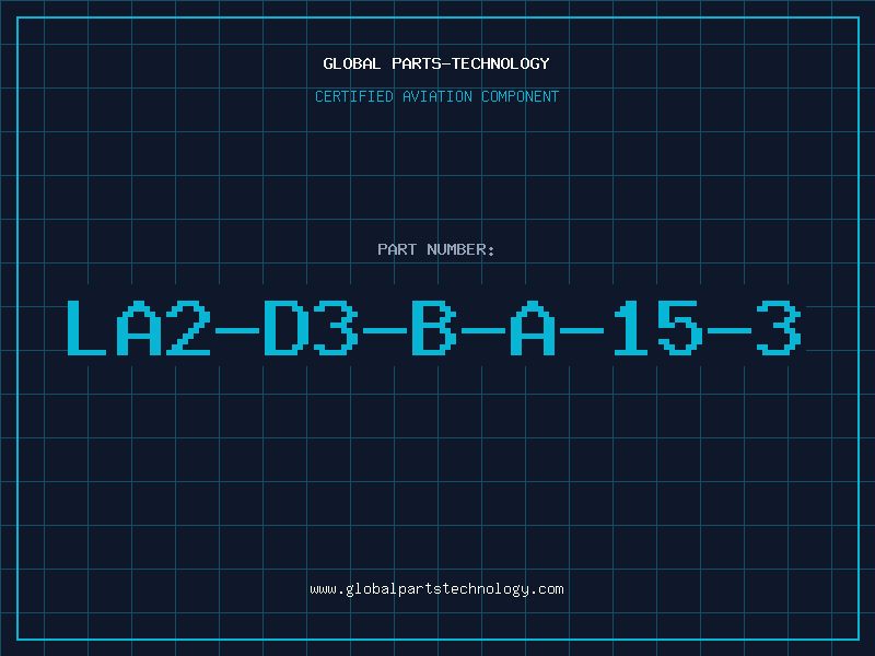Aviation Part LA2-D3-B-A-15-3