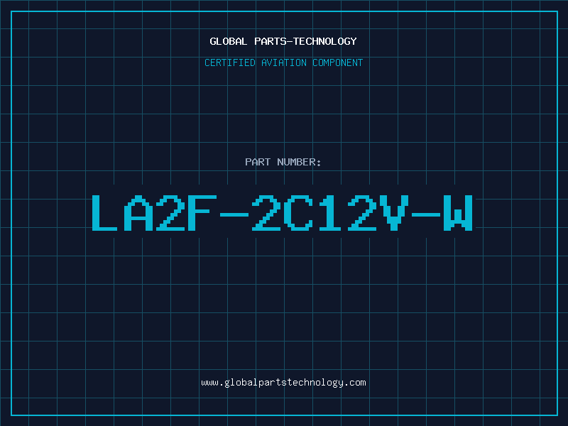 Aviation Part LA2F-2C12V-W