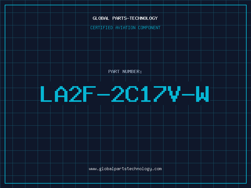 Aviation Part LA2F-2C17V-W