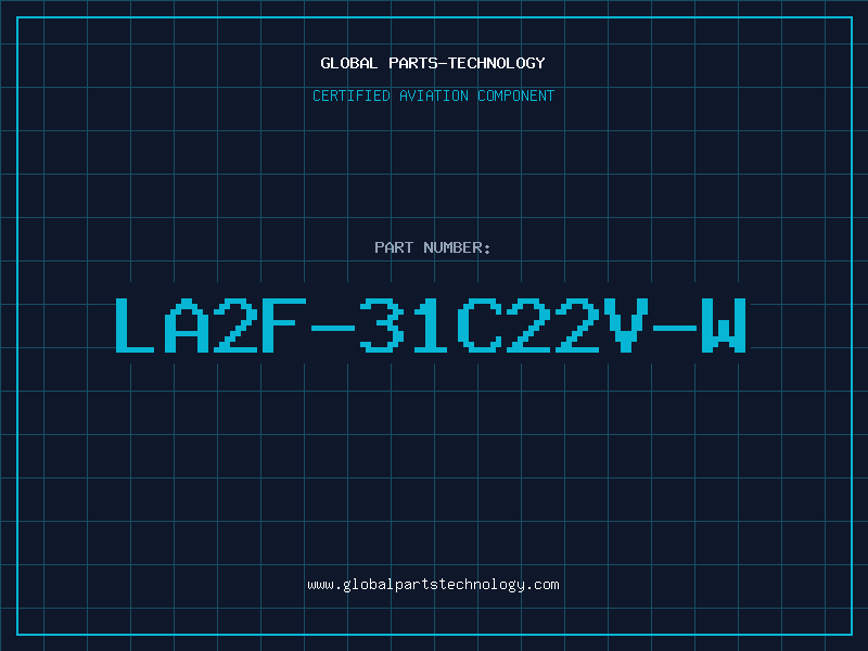 Aviation Part LA2F-31C22V-W