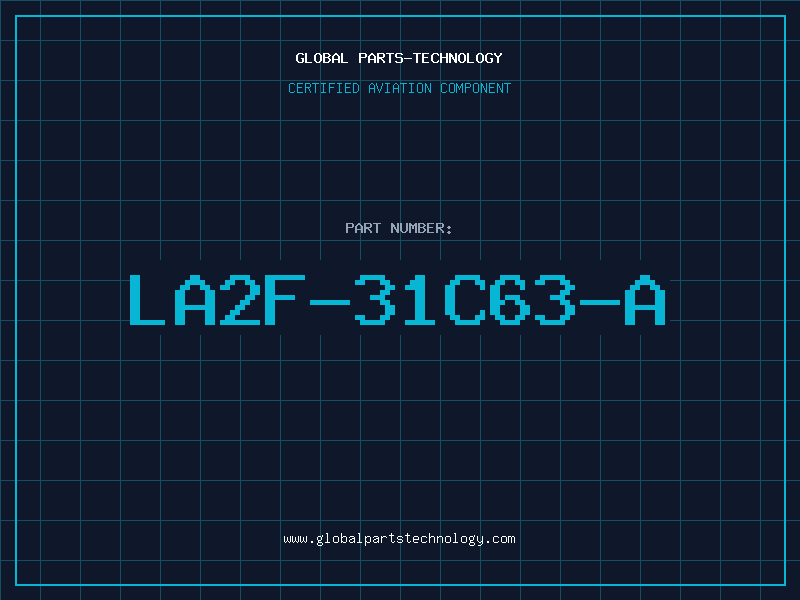 Aviation Part LA2F-31C63-A