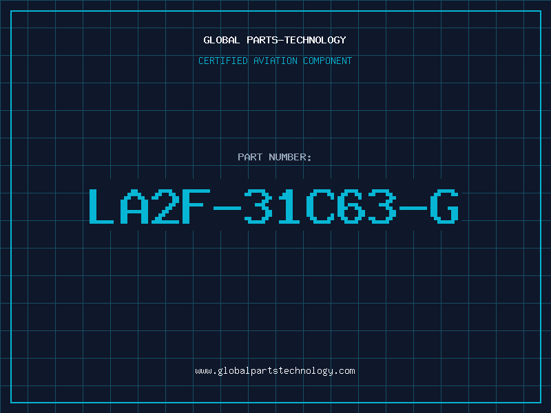 Aviation Part LA2F-31C63-G